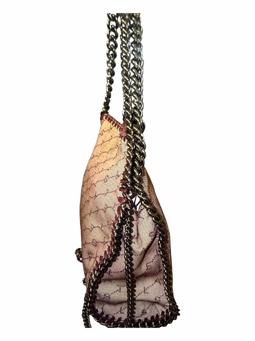 Stella McCartney Falabella Monogram Canvas Mini Tote Crossbody Bag 371223 - Picture 4 of 8